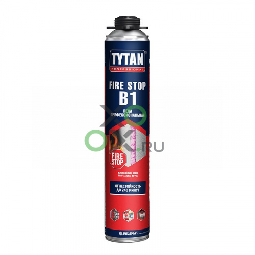 TYTAN Professional В1 профессиональная огнестойкая пена, 750 мл TYTAN Professional В1 профессиональная огнестойкая пена, 750 мл